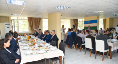 BAHAR BİLİM KAMPI’NA KATILAN ÖĞRENCİLERLE BULUŞTULAR