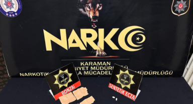 Karaman'da uyuşturucu operasyonu