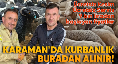 Karaman'da kurbanlık Mustafa Altay'dan alınır!