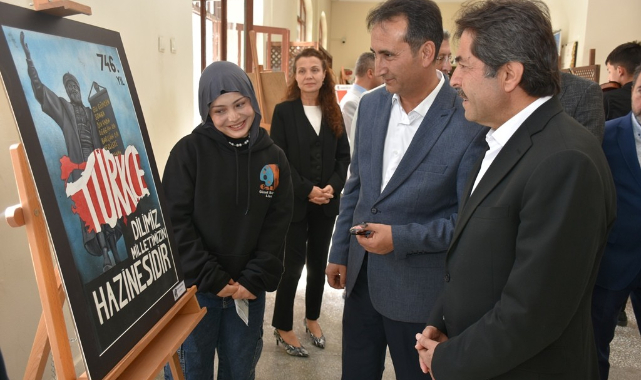 Karaman Güzel Sanatlar Lisesi Öğrencilerinden Eşsiz Afiş Sergisi
