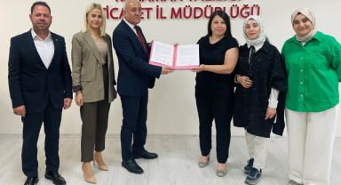 Karaman Ticaret İl Müdürlüğünden Kadın Kooperatifine Hibe Desteği