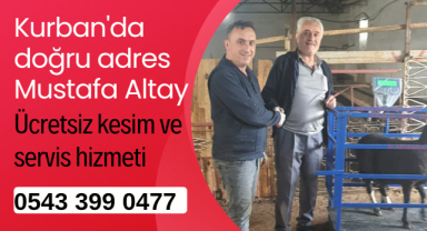 Kurbanda doğru adres Mustafa Altay