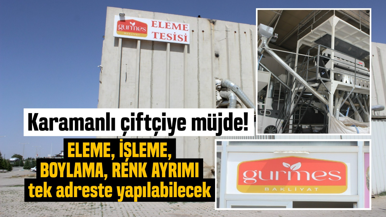 Karamanlı çiftçiye müjde