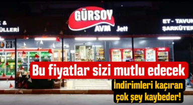 Gürsoy AVM den muhteşem indirimler