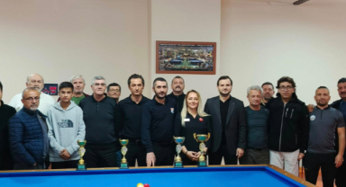 KARAMAN’DA BİLARDO İL BİRİNCİLİĞİ MÜSABAKALARI SONA ERDİ