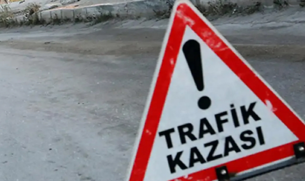 Karaman'da motorsiklet kadına çarptı