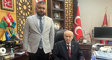 Karaman İl Başkanı GÖZEL' den Devlet Bahçeli'ye Ziyaret
