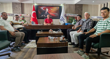 Milli Gençlik Derneği'nden Ali Ankaralı'ya Nezaket Ziyareti