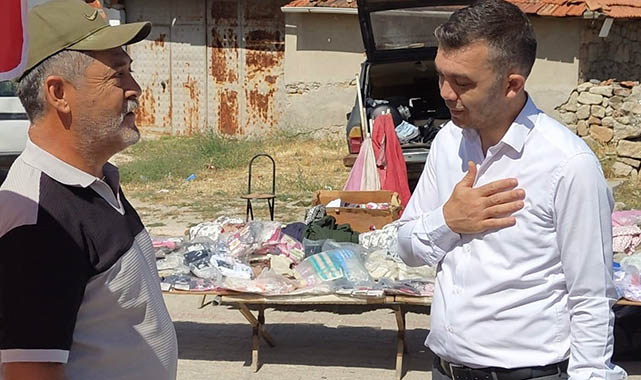 Fehmi Güray Çakır Pazar Ziyaretinde Moral Depoladı