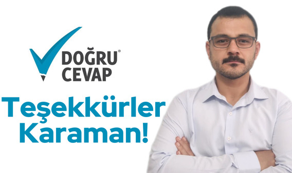 Karaman'dan Doğru Cevap Eğitim'e Büyük Destek