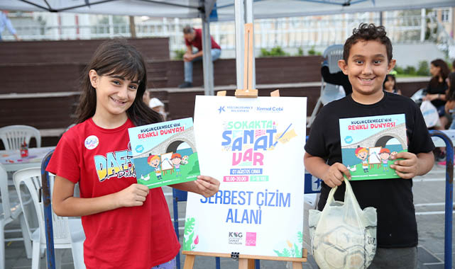 Sokakta Sanat, Çocukların Kalbinde Hayal Gücü!