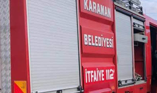 Karaman’da Geceyi Aydınlatan Alevler