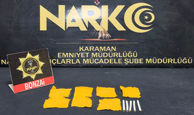 Karaman'da Uyuşturucu ve Tarihi Eser Ele Geçirildi