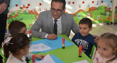 Protokol, Melek Hatun Anaokulunda Miniklerle Bir Araya Geldi