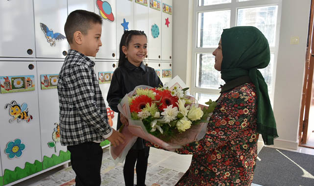 Protokol, Melek Hatun Anaokulunda Miniklerle Bir Araya Geldi