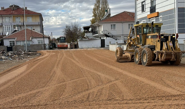 YENİŞEHİR MAHALLESİ’NDE ÇALIŞMALAR HIZ KESMEDEN DEVAM EDİYOR