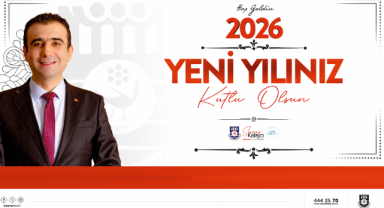BAŞKAN KALAYCI’DAN YENİ YILA UMUT DOLU MESAJ