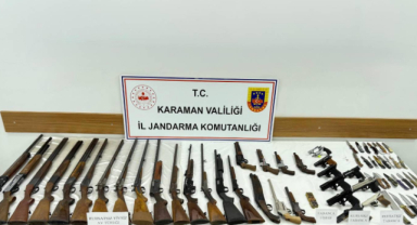 Çok Sayıda Ruhsatsız Silah ve Kaçak Alkol Ele Geçirildi