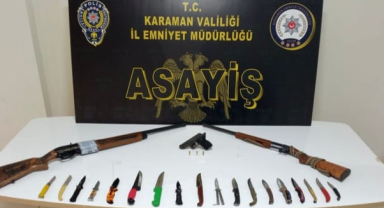 Karaman 01–07 Aralık 2025 Asayiş Raporu