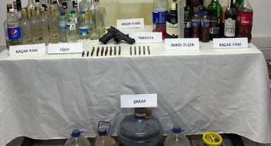 Karaman İl Jandarma Komutanlığından Kaçak Alkol Operasyonu
