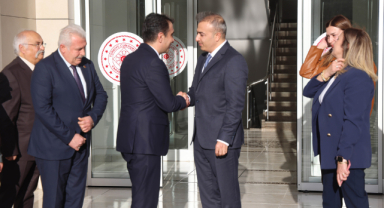 Başkan Kalaycı’dan Vali Çiçek’e Nezaket Ziyareti