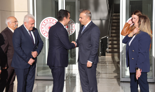 Başkan Kalaycı’dan Vali Çiçek’e Nezaket Ziyareti
