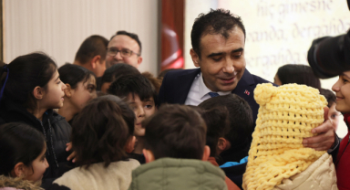 İbrahim Bey Ortaokulu Öğrencileri Belediyede