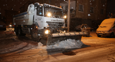 KARAMAN BELEDİYESİ KIŞ ŞARTLARINA KARŞI TEYAKKUZDA