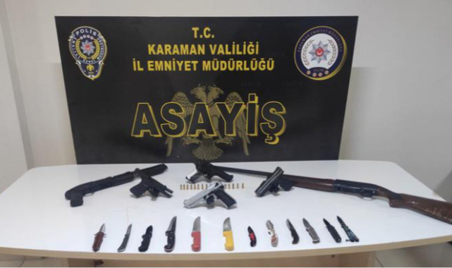 Karaman’da Huzur Operasyonu