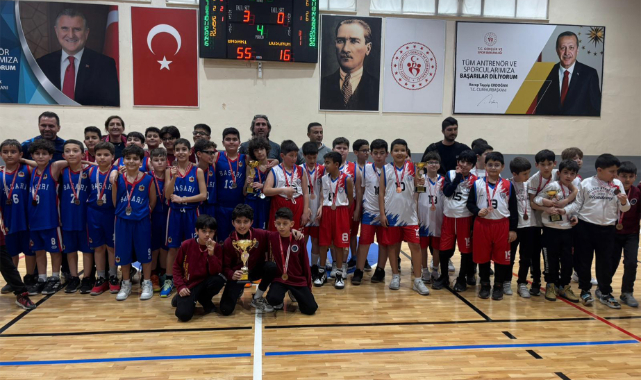 KARAMAN’DA OKUL SPORLARI BASKETBOL HEYECANI SONA ERDİ