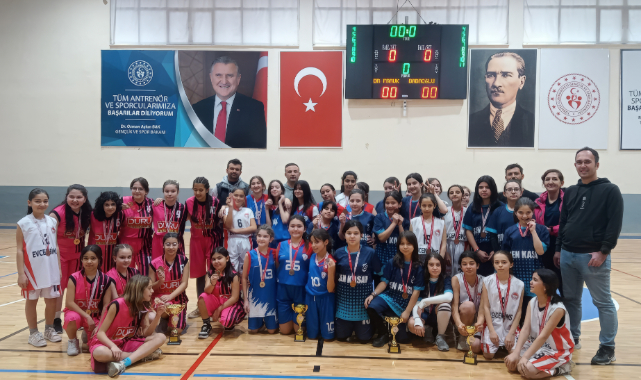 KARAMAN’DA OKUL SPORLARI BASKETBOL HEYECANI SONA ERDİ