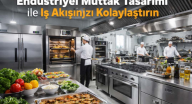 Endüstriyel Mutfak Tasarımı ile İş Akışınızı Kolaylaştırın