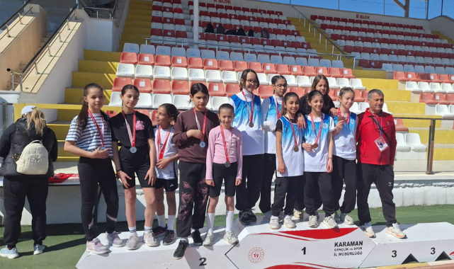 Karaman’da Atletizm Heyecanı: 100 Sporcu Kıyasıya Yarıştı