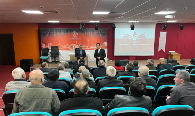 Karaman’da Eğitime Erişim İçin Muhtarlarla Değerlendirme Toplantısı