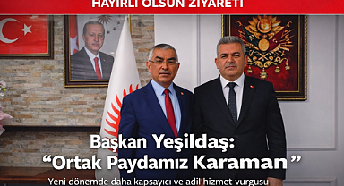 YEŞİLDAŞ'TAN NET MESAJ: 