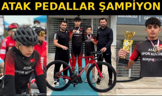 Atak Pedallar Şampiyon