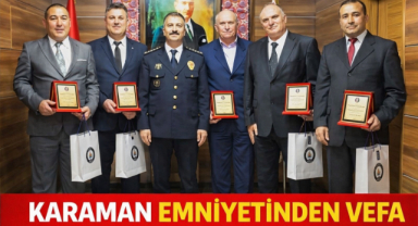 Karaman Emniyetinden Vefa!