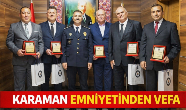 Karaman Emniyetinden Vefa!