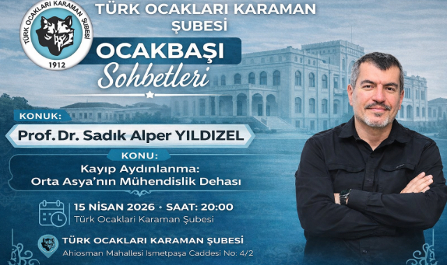 TÜRK OCAKLARI KARAMAN ŞUBESİ’NDEN “OCAKBAŞI SOHBETLERİ” ETKİNLİĞİ