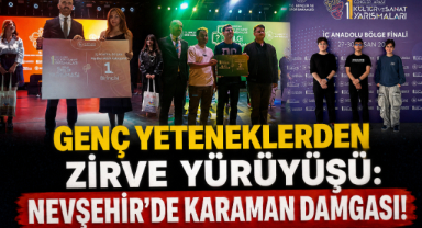 GENÇ YETENEKLERDEN ZİRVE YÜRÜYÜŞÜ: NEVŞEHİR’DE KARAMAN DAMGASI! 