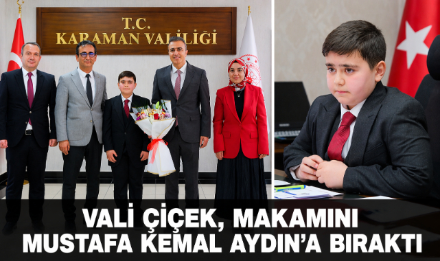 Vali Çiçek, Makamını Mustafa Kemal Aydın’a Bıraktı