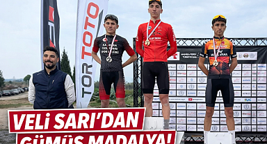 VELİ SARI'DAN GÜMÜŞ MADALYA!