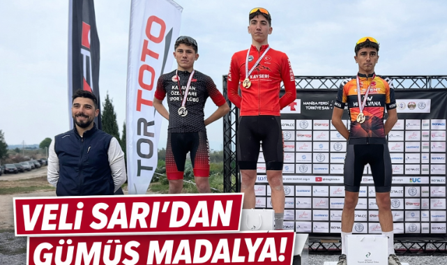 VELİ SARI'DAN GÜMÜŞ MADALYA!