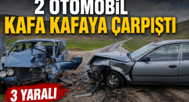 Berendi Köyünde Kafa Kafaya Çarpışma: 3 Yaralı