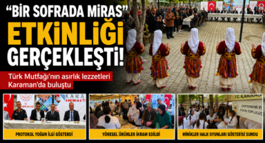 “Bir Sofrada Miras” Etkinliği Gerçekleşti
