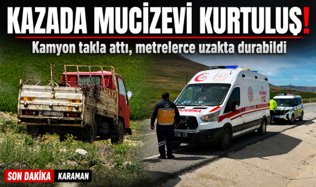 Kazada Mucizevi Kurtuluş!