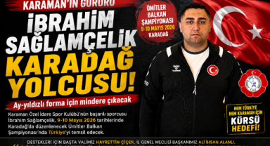 Karamanlı Milli Sporcu Balkan Şampiyonası Yolcusu