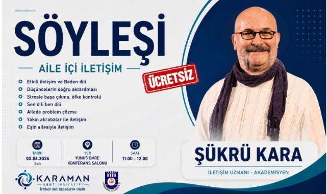 Karaman’da Etkili İletişim ve Sunum Teknikleri Programı Semineri