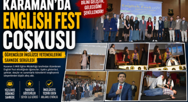 KARAMAN’DA “ENGLISH FEST” FİNALİ GERÇEKLEŞTİRİLDİ