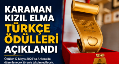Karaman Kızıl Elma Türkçe Ödülleri Açıklandı